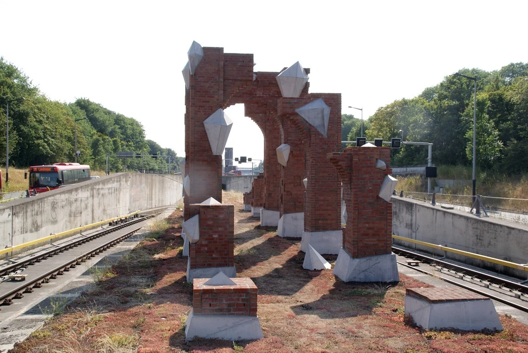 kunstwerk metrostation noorderpark