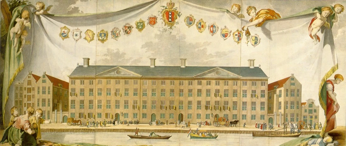 prinsengracht 434, aalmoezeniersweeshuis, 1735