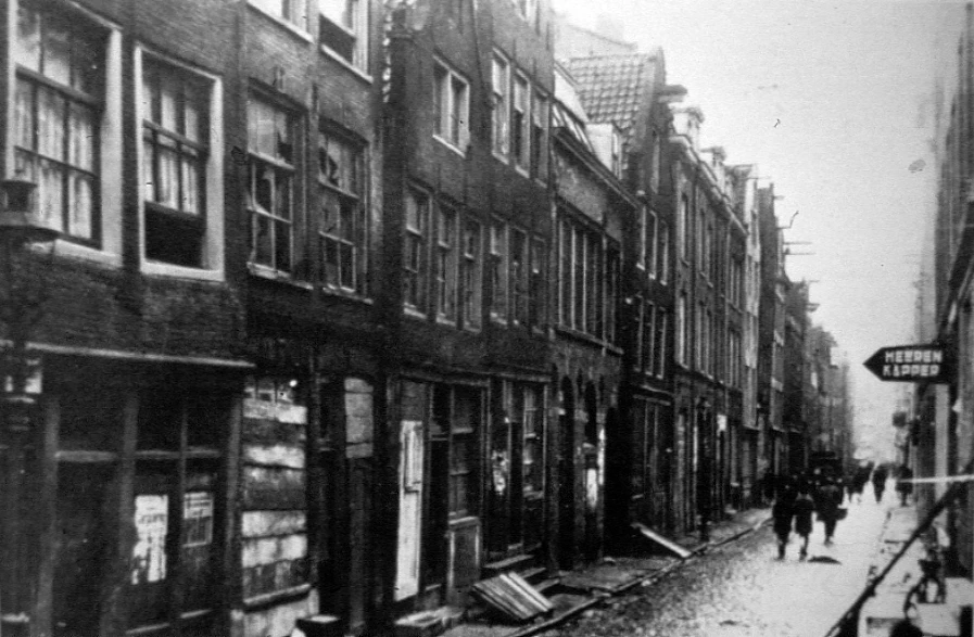valkenburgerstraat 1912 overzicht krotten