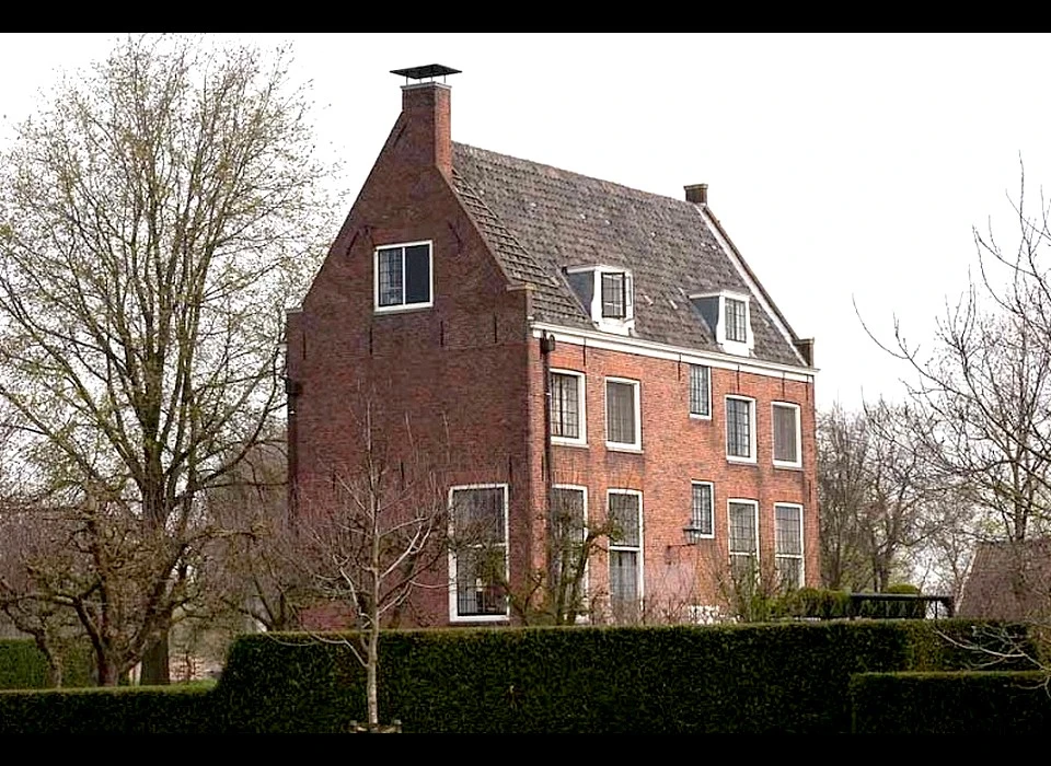 Gein Zuid 22 (Abcoude) Bijlmerlust alleen herenhuis is herbouwd achterzijde (1970)