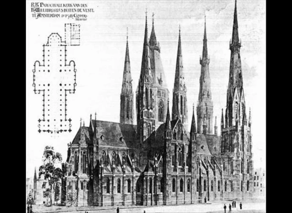 Amsteldijk 36 Tekeningen bij het bouwplan 1870c