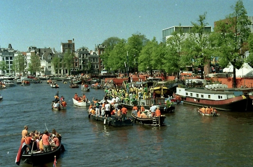 Koninginnedag op de Amstel