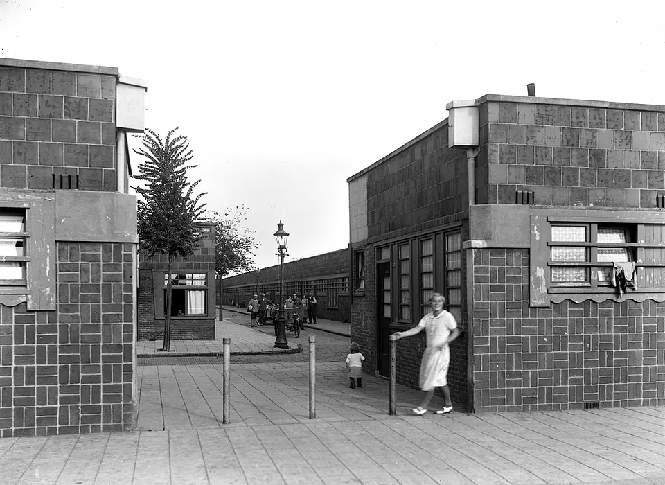 Asterdwarsweg 10 Asterdorp tweede toegang aan Chrysantenstraat (1934)