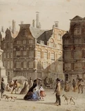 Beursstraat 1860