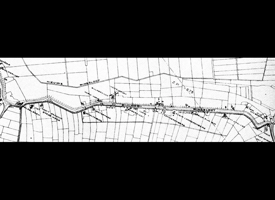 Bijlmermeer boerderijnamen langs Bijlmerringsloot