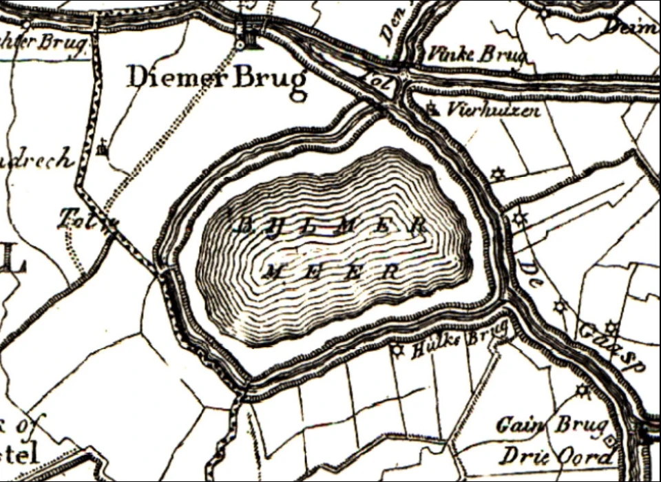 plattegrond Bijlmermeer (1815)