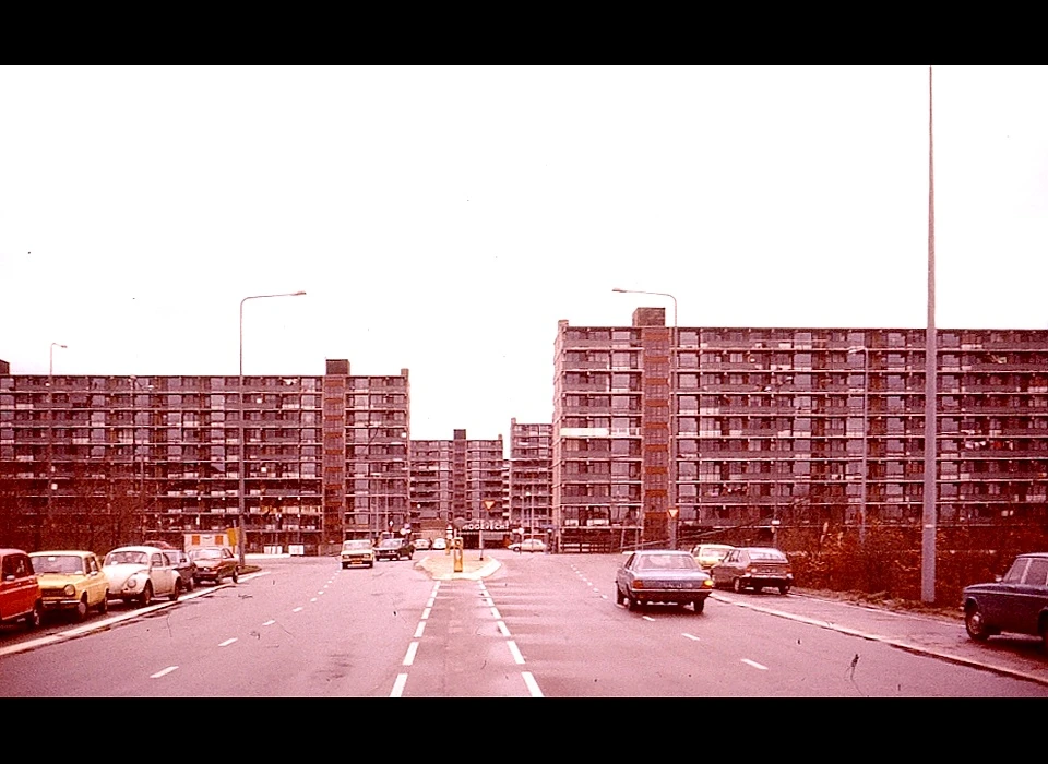 Huntumdreef naar Hogevecht en Haag-en-Veld (1977)