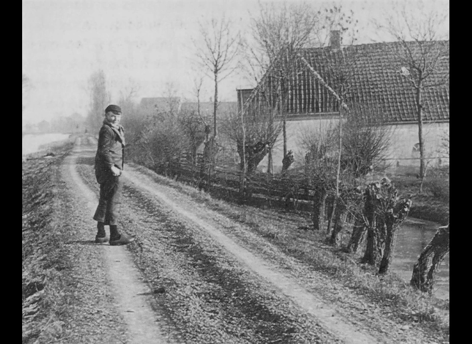 Bijlmerringdijk gefotografeerd door Jacob Olie (1896)