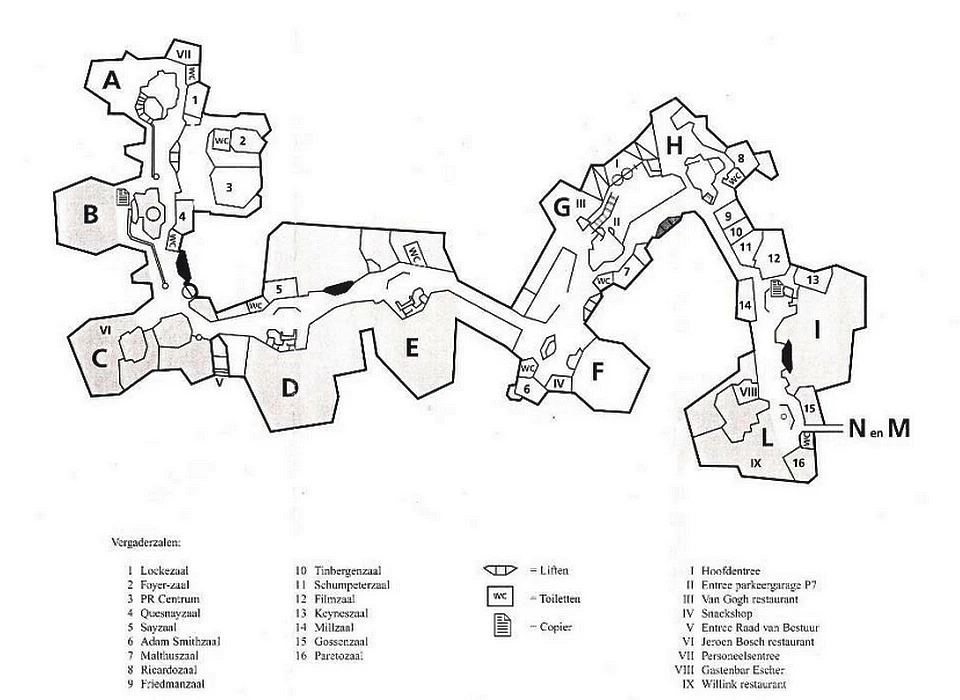 Bijlmerplein 888 plattegrond