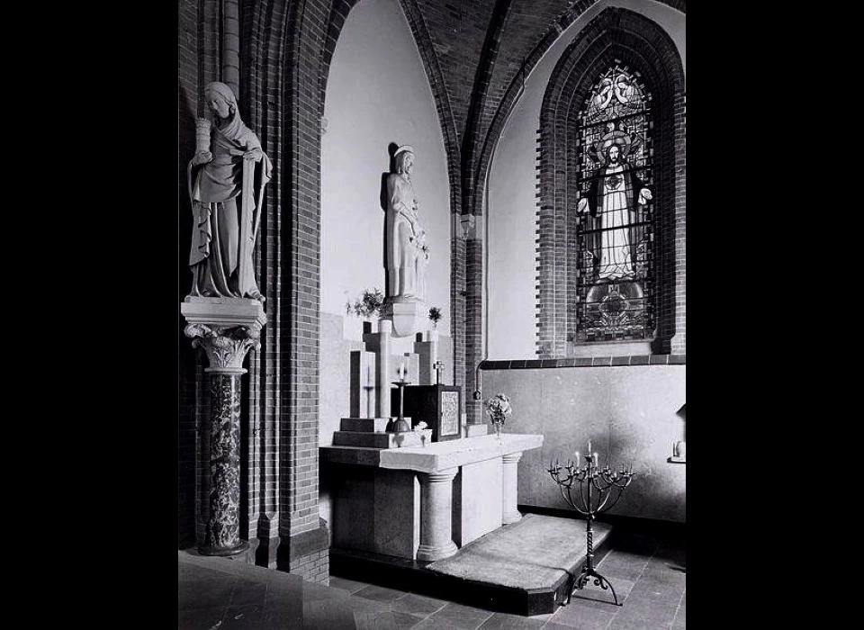 Bilderdijkstraat kerk De Liefde Jozef altaar (1978)