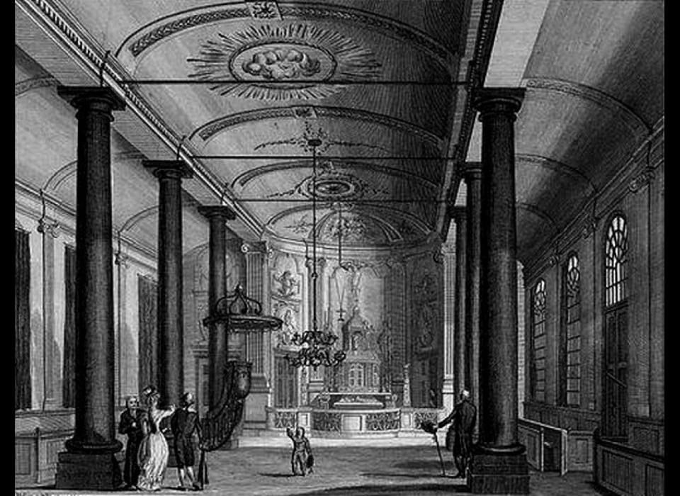 De Liefde (St.Nicolaas buiten de Veste) interieur (1809) Kerkepad