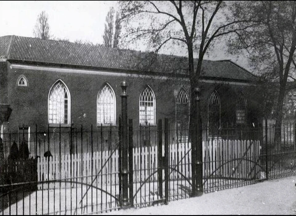 Kerkepad 76 bij Lange Blekerspad zijaanzicht De Liefde (St Nicolaas buiten de Veste) (1905)