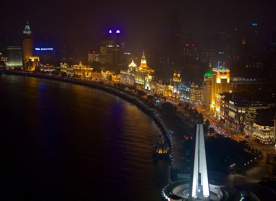 The Bund in Shanghai