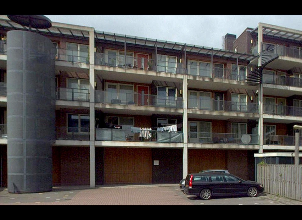 Cornelis Zillesenlaan 2-42 achterzijde, architect BBHD (2020)