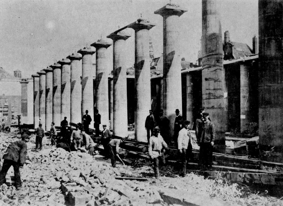 Dam 1 sloop Beurs van Zocher (1904)
