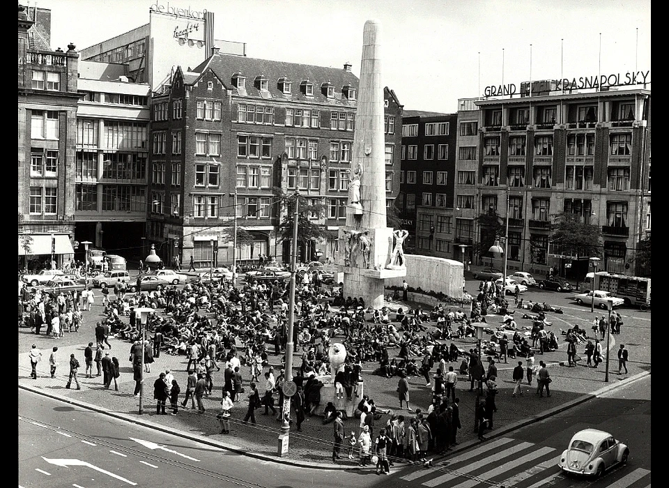 Dam 3-7 pand van Van Niftrik (ca.1975)