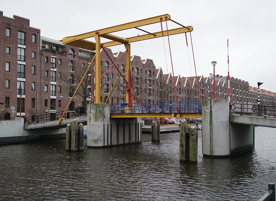 Entrepotdok Nijlpaardenbrug naar Plantage Kerklaan (2017)