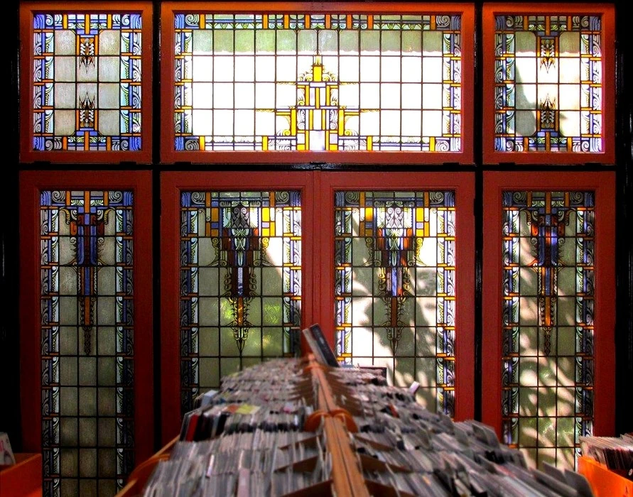 Ferdinand Bolstraat 30 dubbele glasdeur met bovenlicht