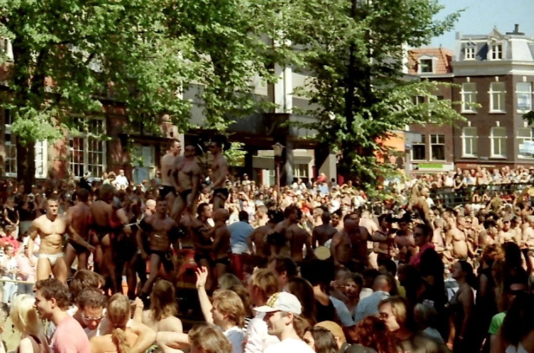 Gay-pride boten Amsterdam