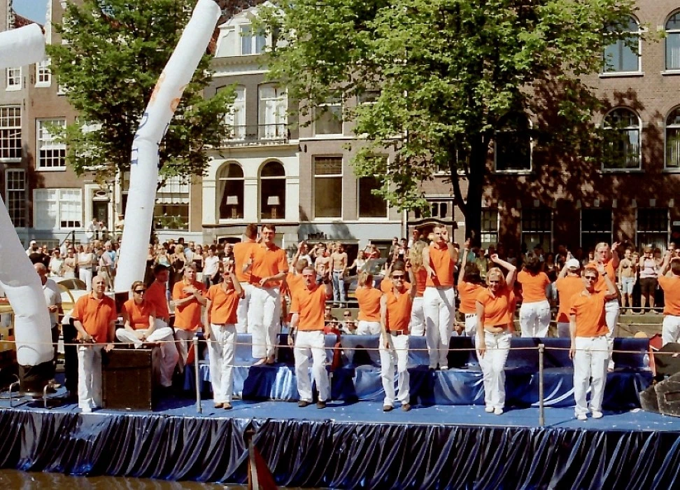 Gay-pride boten Amsterdam