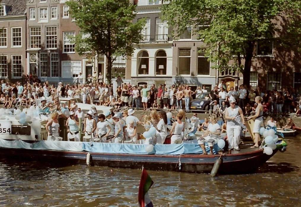 Gay-pride boten Amsterdam