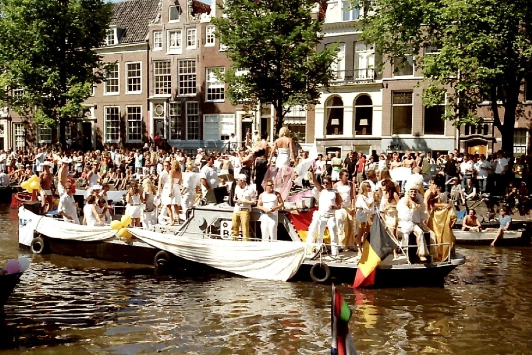 Gay-pride boten Amsterdam