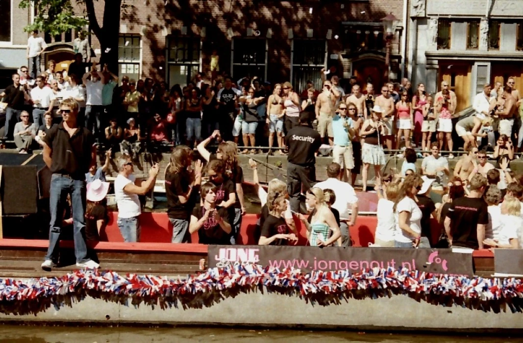 Gay-pride boten Amsterdam