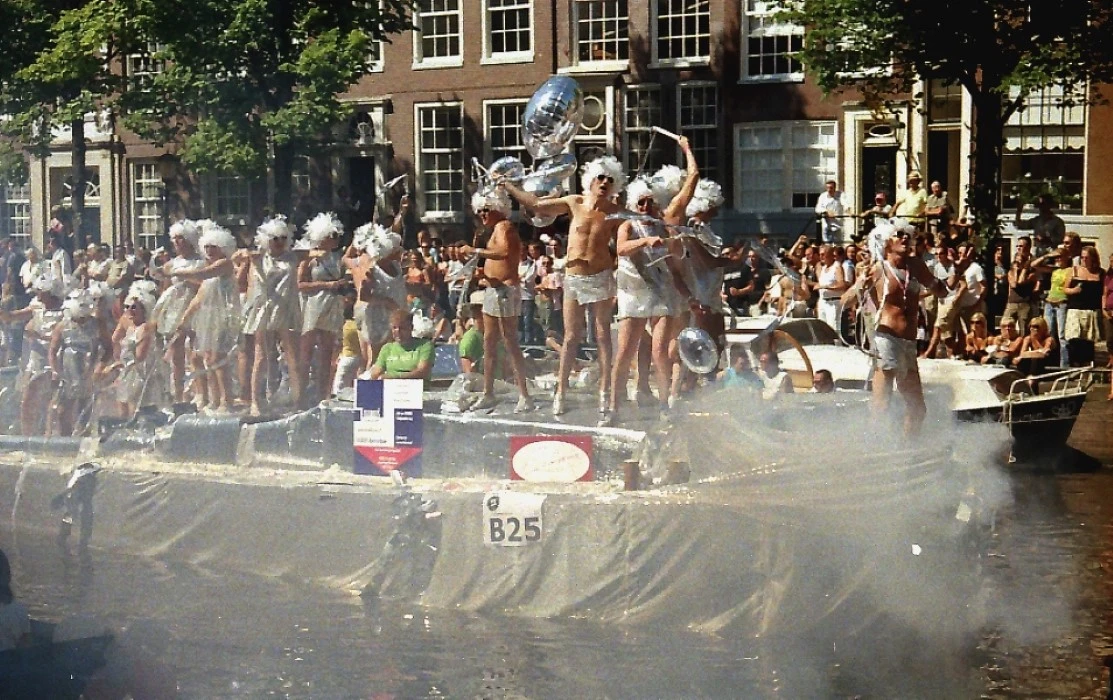 Gay-pride boten Amsterdam