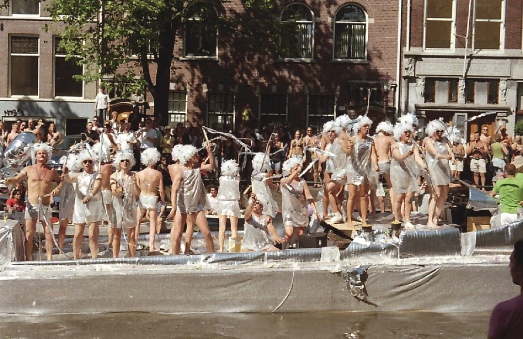 Gay-pride boten Amsterdam