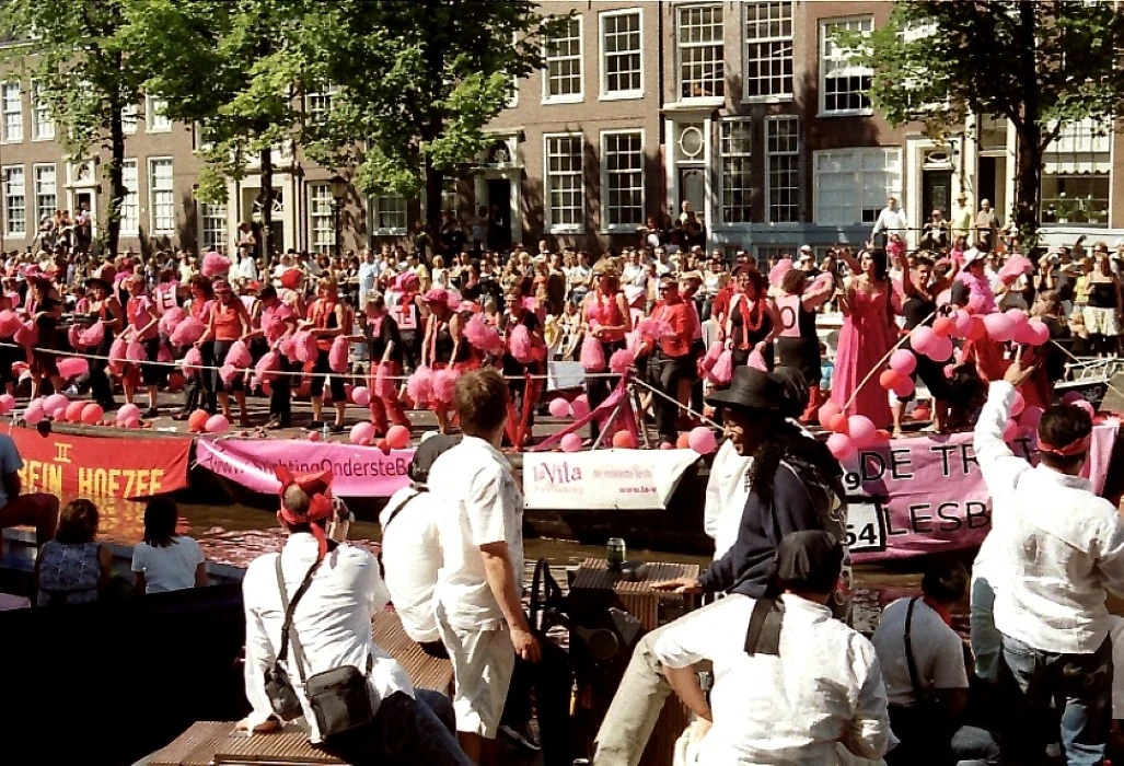 Gay-pride boten Amsterdam