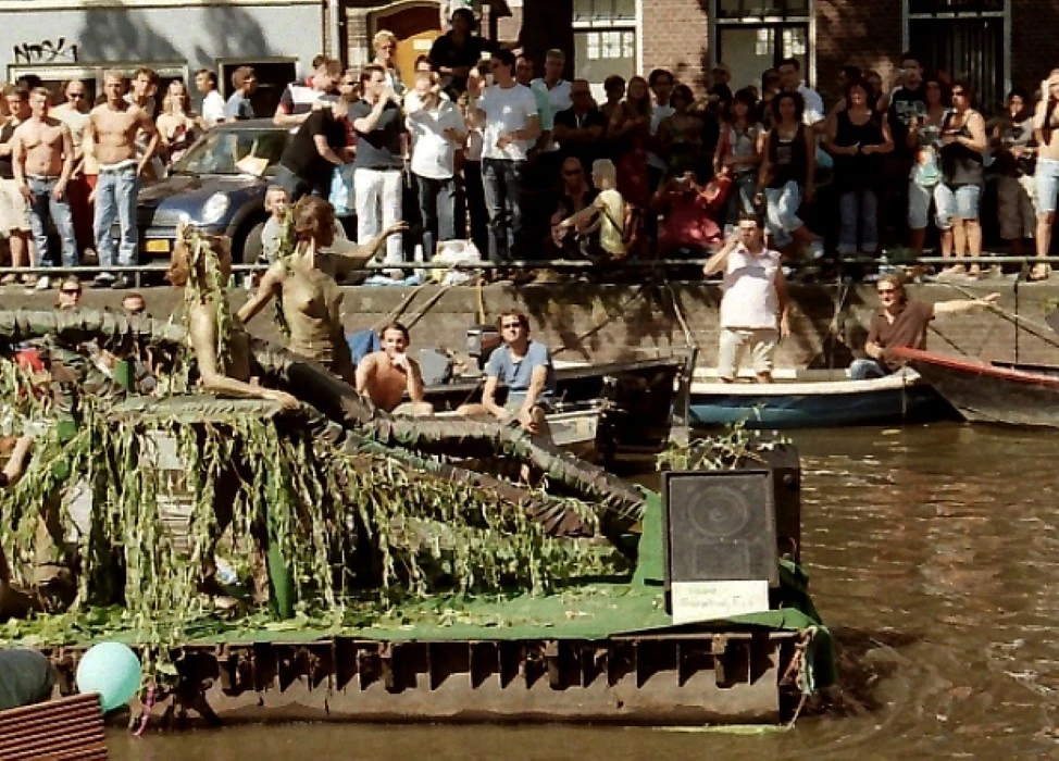 Gay-pride boten Amsterdam