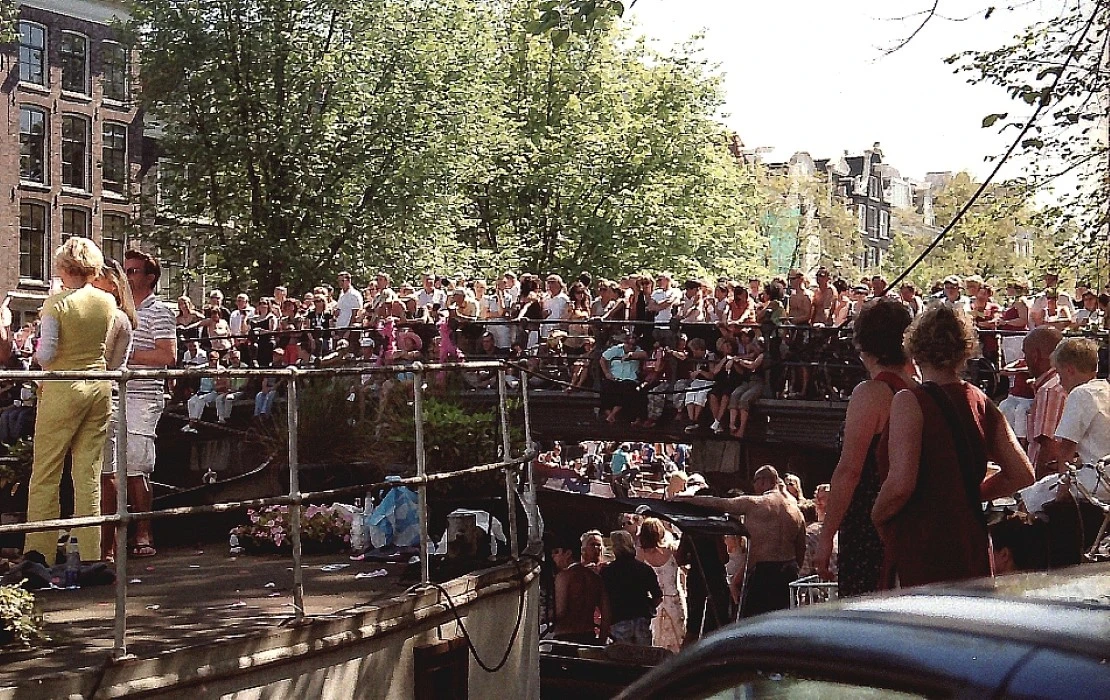 Gay-pride boten Amsterdam