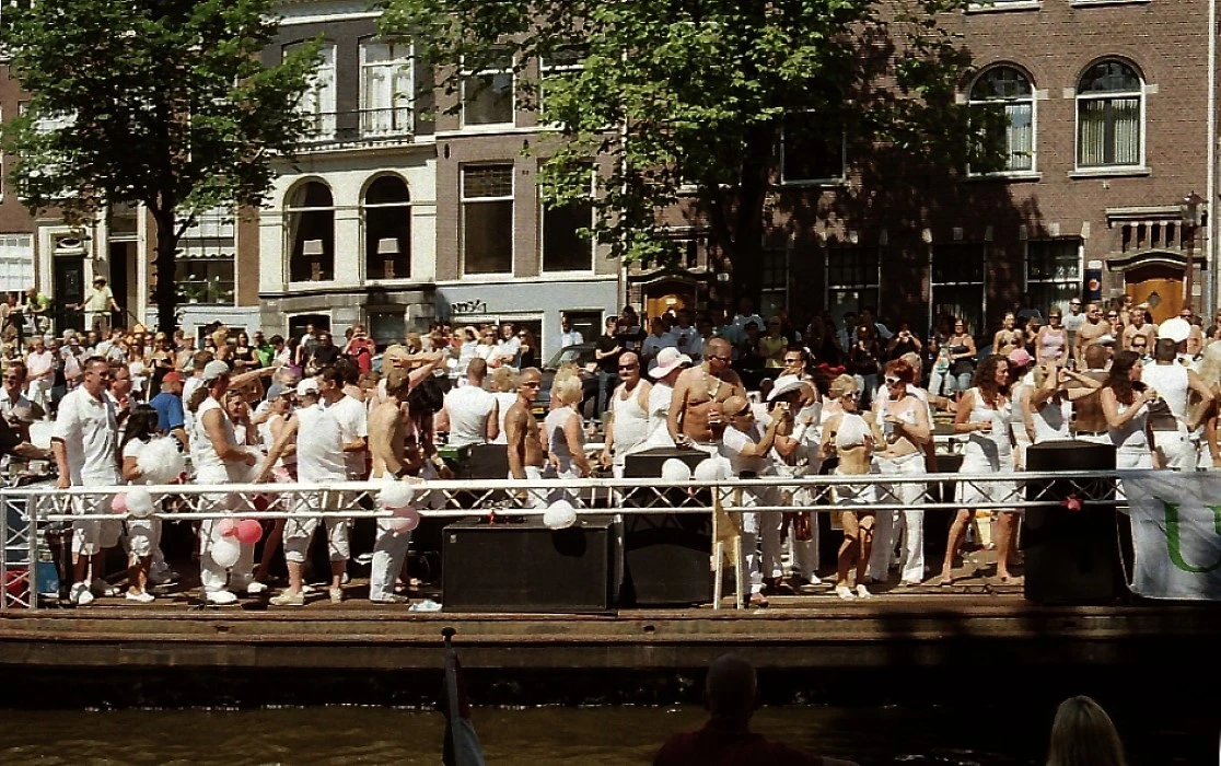 Gay-pride boten Amsterdam