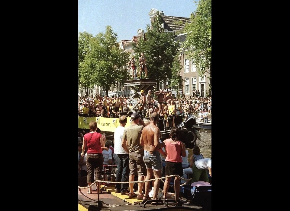 Gay-pride boten Amsterdam