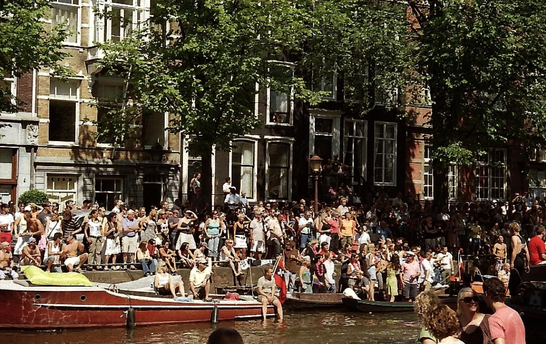 Gay-pride boten Amsterdam