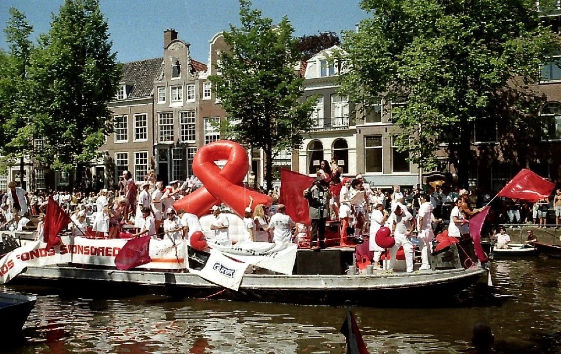 Gay-pride boten Amsterdam