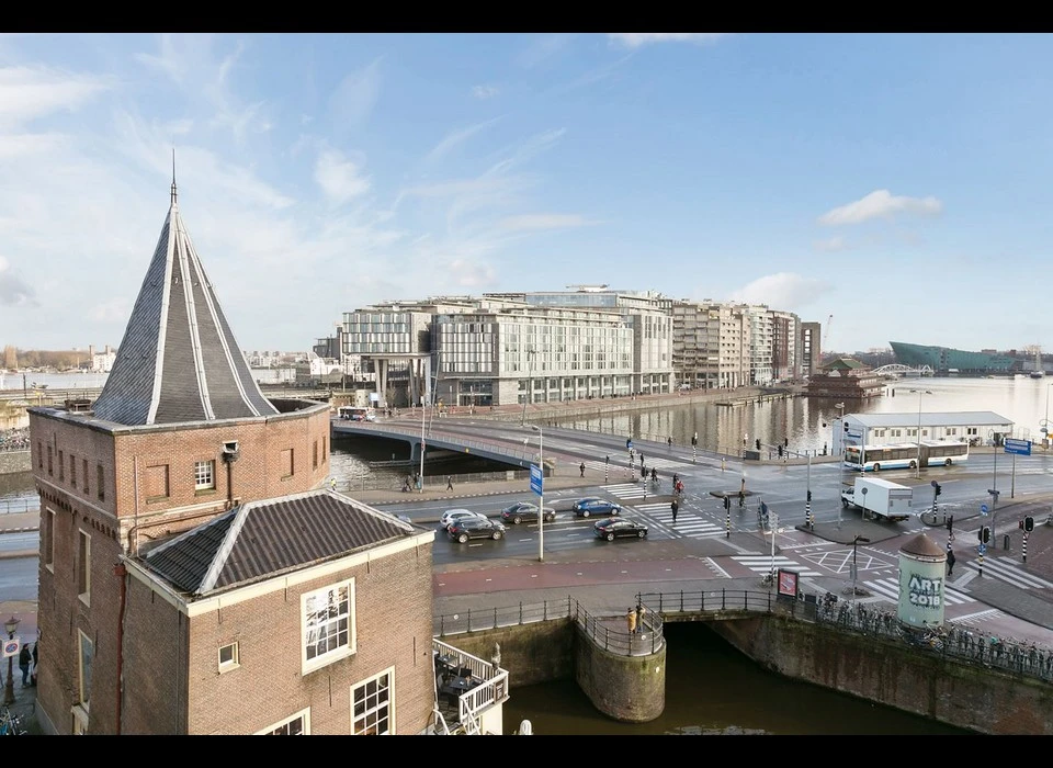 Geldersekade 6 uitzicht over Oosterdok (2014)