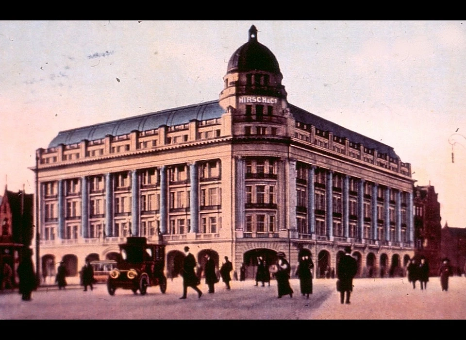 Leidseplein 23-35 gebouw Hirsch internationale stijl (1910)
