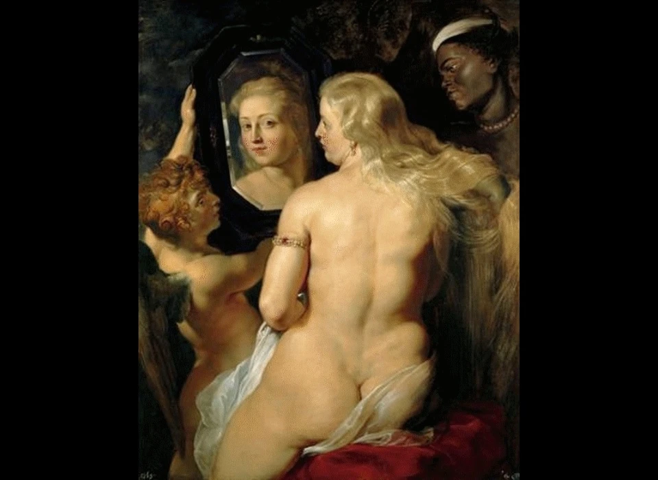 Venus voor haar spiegel (Rubens 1612-1615)