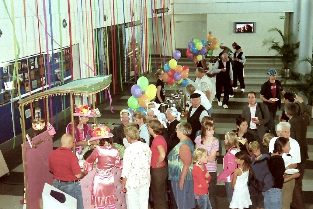 Grachtenfestival versnaperingen in Passagiers Terminal