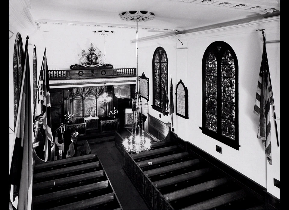 Groenburgwal 42 kerkzaal Engelse Episcopale kerk (1979)