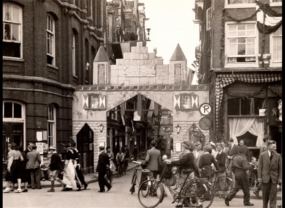 Halvemaansteeg bevrijdingsfeesten (1945)