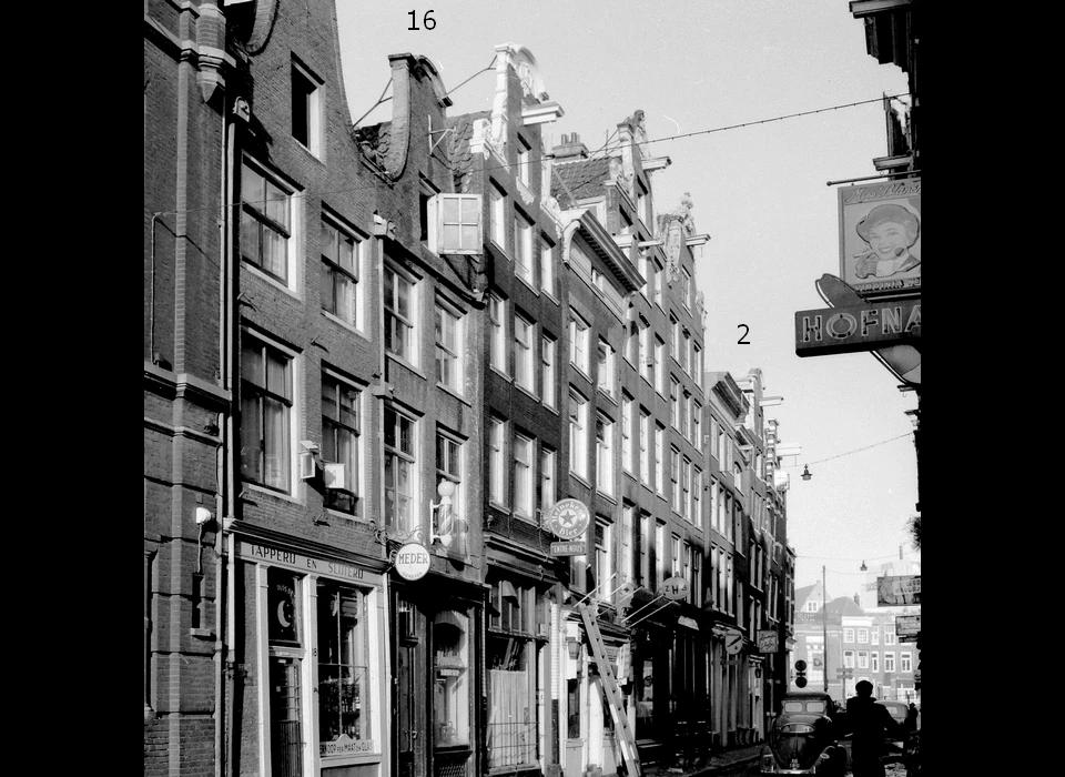 Halvemaansteeg 2-18 (1958)