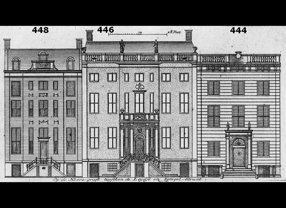 Herengracht 444-448 (Hendrik de Leth, ca.1760)