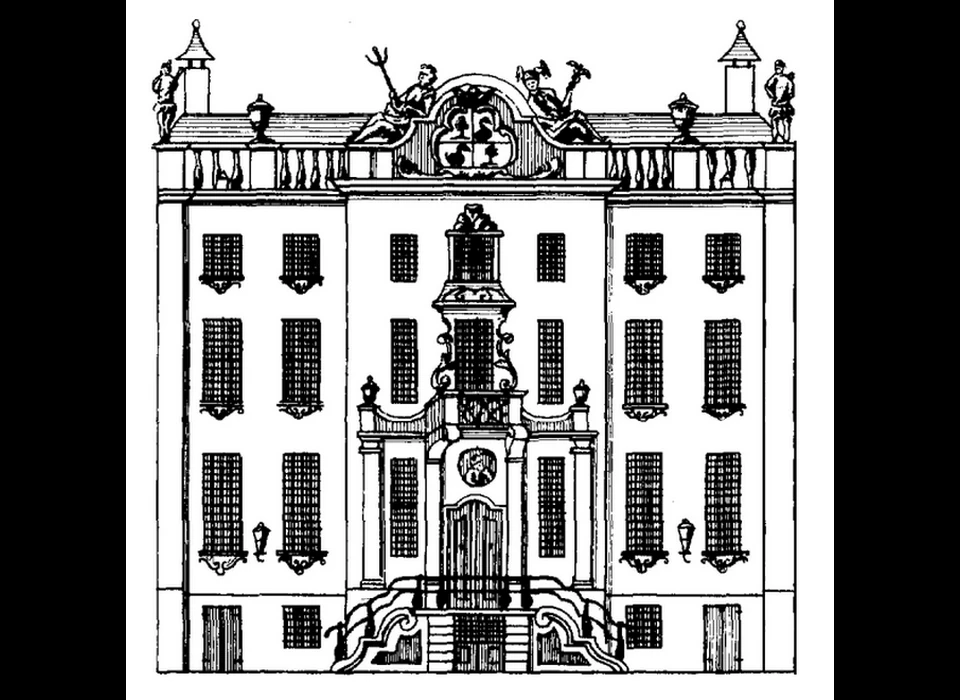 Herengracht 446 Huis van de Graeff (Casper Philips, ca.1720)
