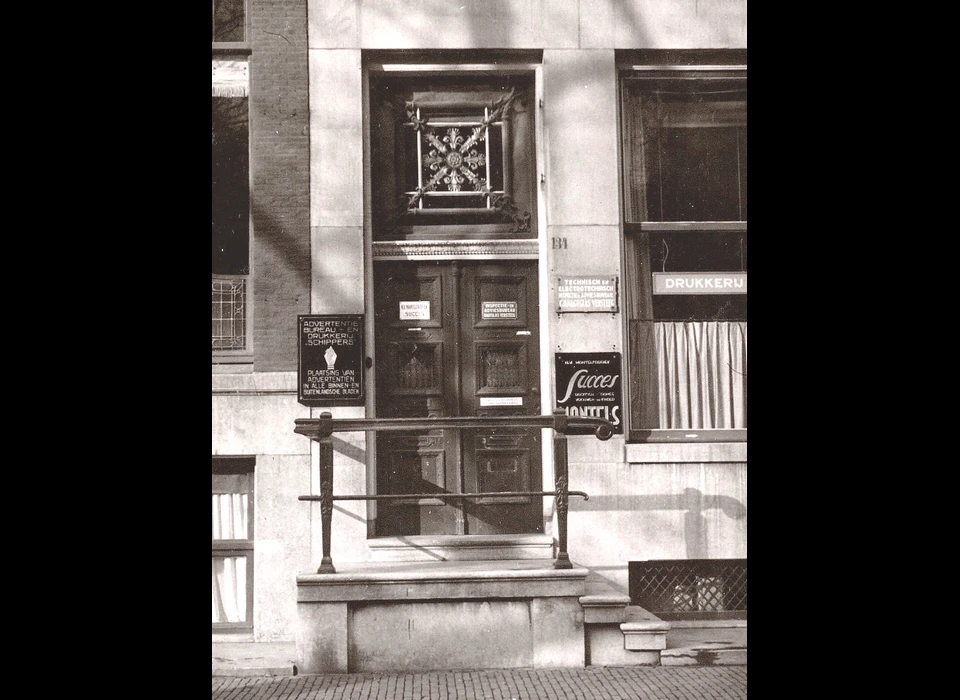 Herengracht 134 entree (ca.1940)
