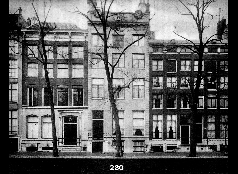 Herengracht 280 lijstgevel Het Klockhuys (1912)