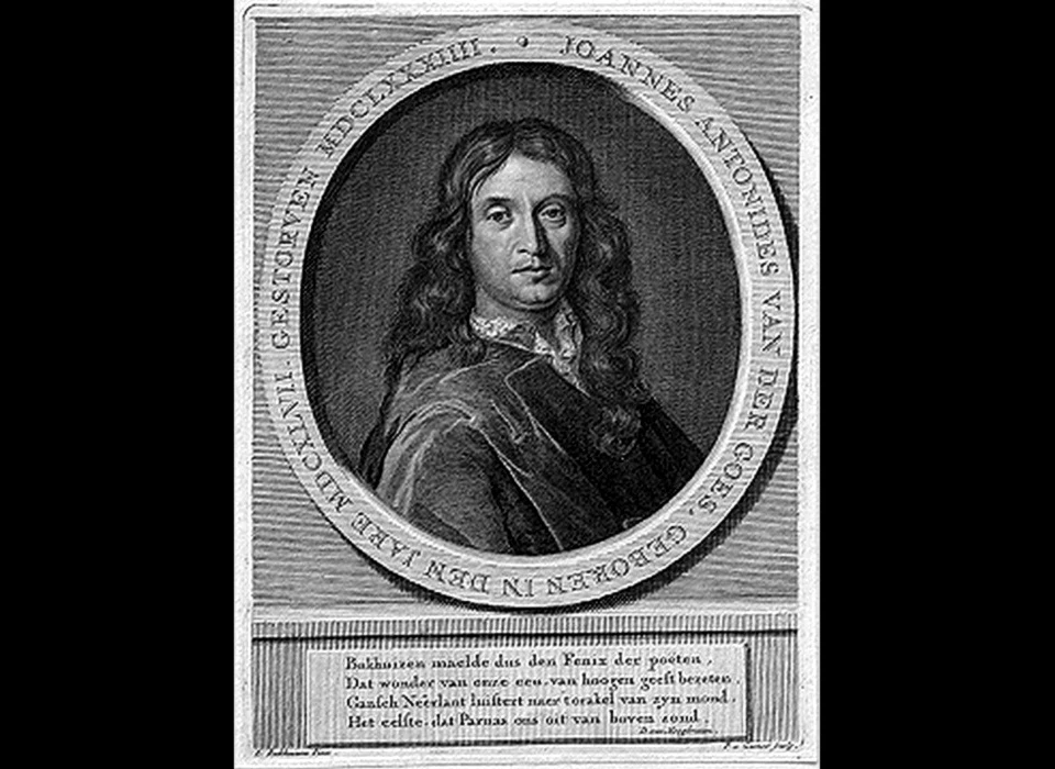 1680c Joannis Antonides van der Goes (Ludolf Bakhuizen) portret