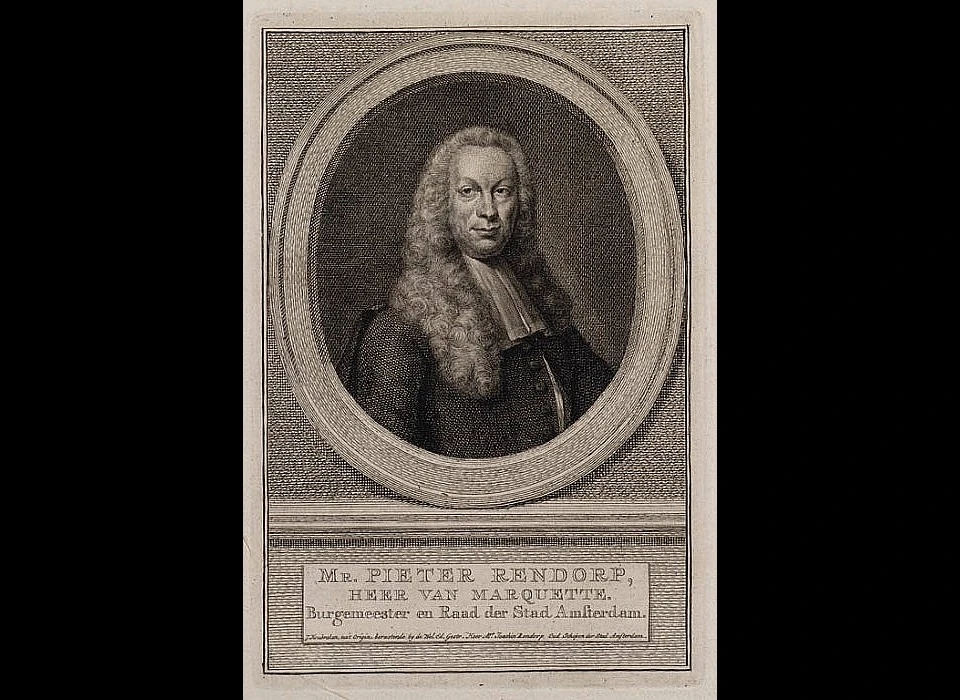 1750c Pieter Rendorp (1703-1760) portret