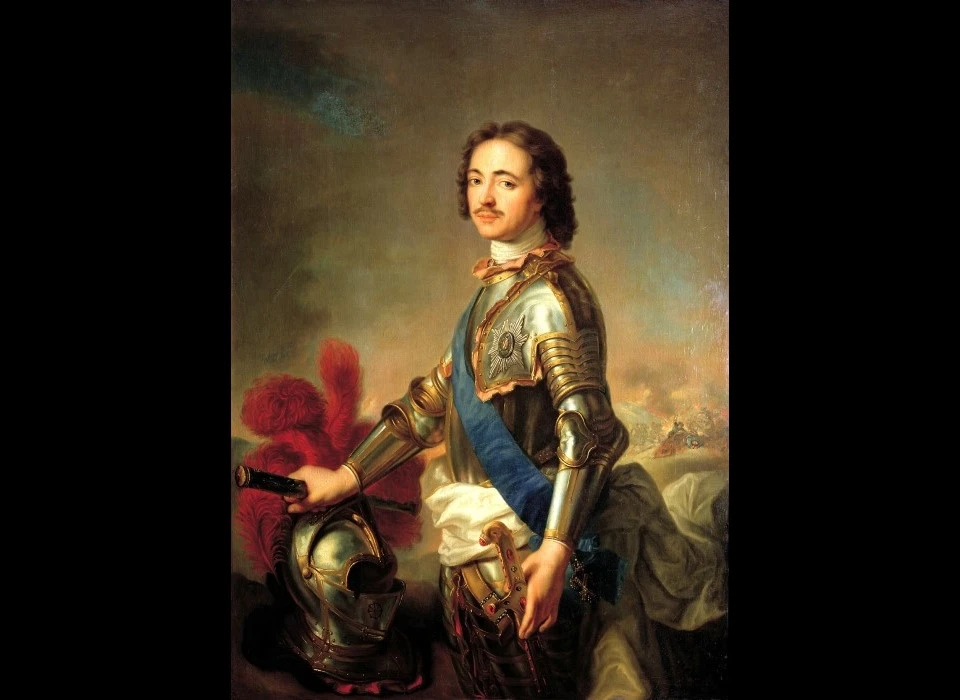 1716 tsaar Peter de Grote
